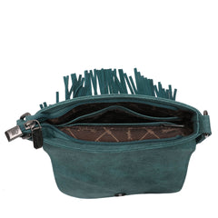 WG36-8360 Wrangler Embroidered Fringe Collection Crossbody