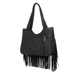 WG36-G8005 Wrangler Embroidered Fringe Collection Concealed Carry Tote