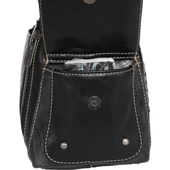 MW1091G-8085 Montana West Whipstitch Collection Concealed Carry Satchel
