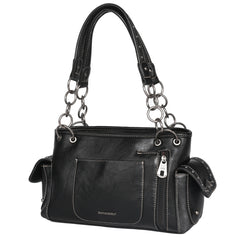 MW1091G-8085 Montana West Whipstitch Collection Concealed Carry Satchel