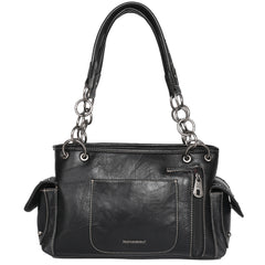 MW1091G-8085 Montana West Whipstitch Collection Concealed Carry Satchel