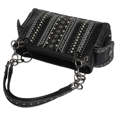 MW1091G-8085 Montana West Whipstitch Collection Concealed Carry Satchel