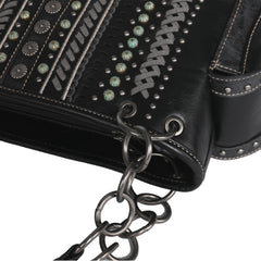MW1091G-8085 Montana West Whipstitch Collection Concealed Carry Satchel
