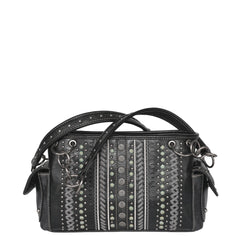 MW1091G-8085 Montana West Whipstitch Collection Concealed Carry Satchel