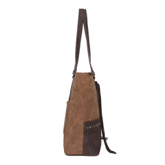 WG28-G8317 Wrangler Fringe and Studs Concealed Carry Western Tote（Wrangler by Montana West）