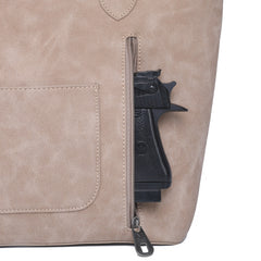 MW1074G-8317 Montana West Embroidered Aztec Collection Concealed Carry Tote