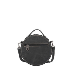 MW1074-118 Montana West Embroidered Aztec Collection Crossbody Circle Bag