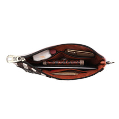 MWS1024-8112 Montana West Horse Canvas Tote Bag with Wristlet
