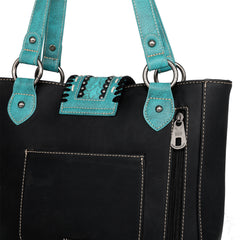 MW1065G-8317 Montana West Embossed Collection Concealed Carry Tote