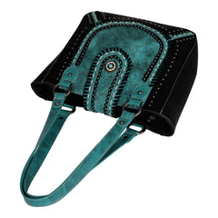 MW1065G-8317 Montana West Embossed Collection Concealed Carry Tote