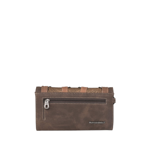 MW1065-W018 Montana West Embossed Collection Wallet