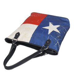 MW934G-8113 Montana West Texas Flag Tote Bag