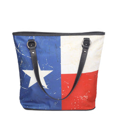 MW934G-8113 Montana West Texas Flag Tote Bag