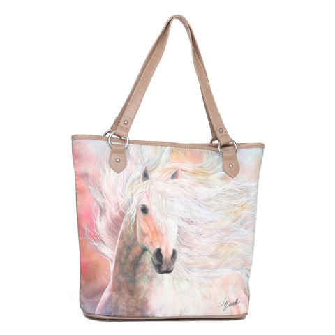 MW1024G-8113 Montana West Horse Concealed Carry Tote Bag
