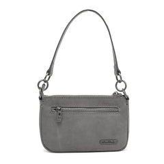 MWL-025 Montana West 100% Genuine Leather Calf Hair Clutch/Crossbody