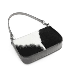 MWL-025 Montana West 100% Genuine Leather Calf Hair Clutch/Crossbody