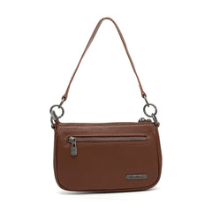 MWL-025 Montana West 100% Genuine Leather Calf Hair Clutch/Crossbody