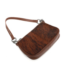 MWL-025 Montana West 100% Genuine Leather Calf Hair Clutch/Crossbody