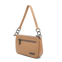 MWL-025 Montana West 100% Genuine Leather Calf Hair Clutch/Crossbody