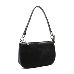 MWL-025 Montana West 100% Genuine Leather Calf Hair Clutch/Crossbody