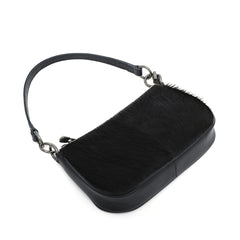 MWL-025 Montana West 100% Genuine Leather Calf Hair Clutch/Crossbody