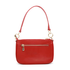 MWL-026 Montana West 100% Genuine Leather Clutch/Crossbody Red