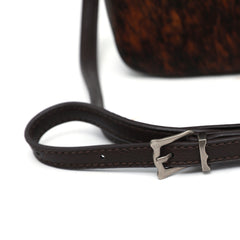 MWL-025 Montana West 100% Genuine Leather Calf Hair Clutch/Crossbody