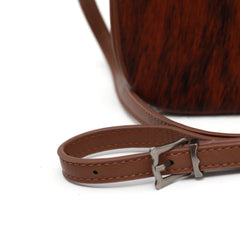 MWL-025 Montana West 100% Genuine Leather Calf Hair Clutch/Crossbody