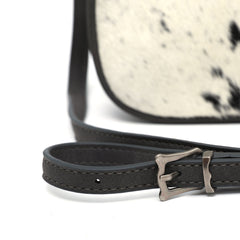 MWL-025 Montana West 100% Genuine Leather Calf Hair Clutch/Crossbody