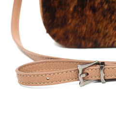 MWL-025 Montana West 100% Genuine Leather Calf Hair Clutch/Crossbody