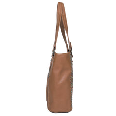 MW1067G-8317 Montana West Embossed Collection Concealed Carry Tote