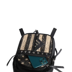US04-S9110 Montana West American Pride Collection Convertible Sling Backpack