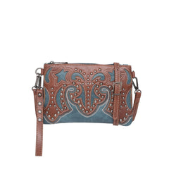 MW1055-181 Montana West Embroidered Collection Clutch/Crossbody