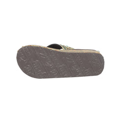 SEF11-S066 Montana West Aztec Tooled Wedge with Crosses Flip Flops By Case