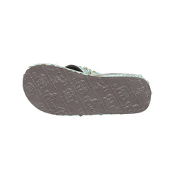 SEF11-S095 Montana West Aztec Tooled Wedge with Crosses Flip Flops By Case