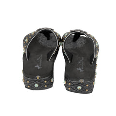 SEF11-S095 Montana West Aztec Tooled Wedge with Crosses Flip Flops By Case