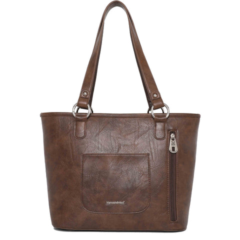 MW1062G-8317 Montana West Cut-Out Collection Concealed Carry Tote