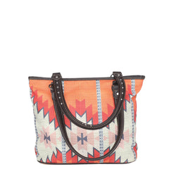 MW937-8112 Montana West Aztec Canvas Tote Bag