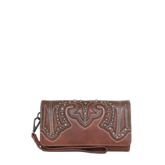 MW1055-W018 Montana West Embroidered Collection Wallet