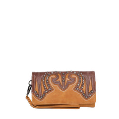 MW1055-W018 Montana West Embroidered Collection Wallet