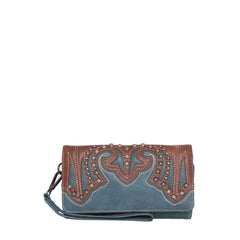 MW1055-W018 Montana West Embroidered Collection Wallet