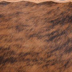MWRG-044 Montana West Genuine Leather Hand Tooled Hair-on Concealed Carry Tote