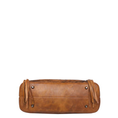 MWRG-044 Montana West Genuine Leather Hand Tooled Hair-on Concealed Carry Tote