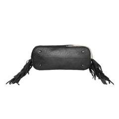 MWRG-043 Montana West Genuine Leather Hand Tooled Hair-on Collection Concealed Carry Hobo