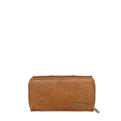 MW1063-W010 Montana West Whipstitch Collection Wallet