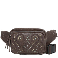 MW1063-194 Montana West Whipstitch Collection Belt Bag