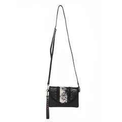 RLC-L157 Montana West Real Leather Tooled Collection Crossbody/Wristlet