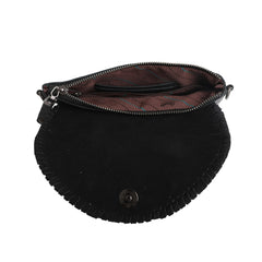 RLC-L157 Montana West Real Leather Tooled Collection Crossbody/Wristlet
