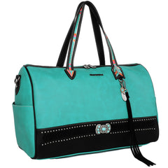 MW1112-5110 Montana West Concho Collection Weekender Bag