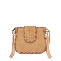 MW1057-8360 Montana West Fringe Collection Crossbody